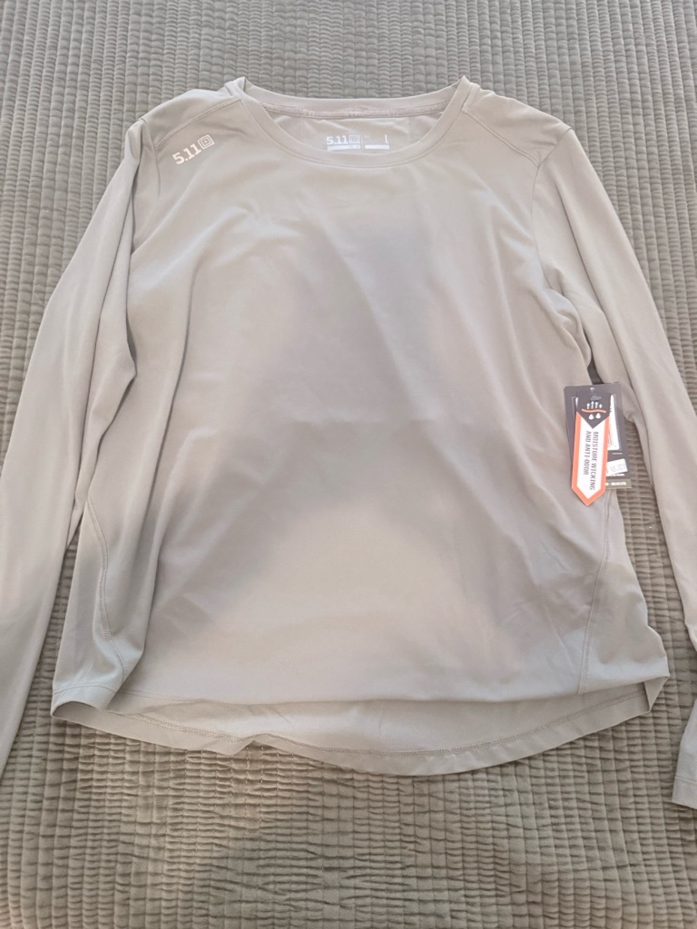 5.11 Tactical Women's Long-Sleeve Performance Tee in Olive Grewn